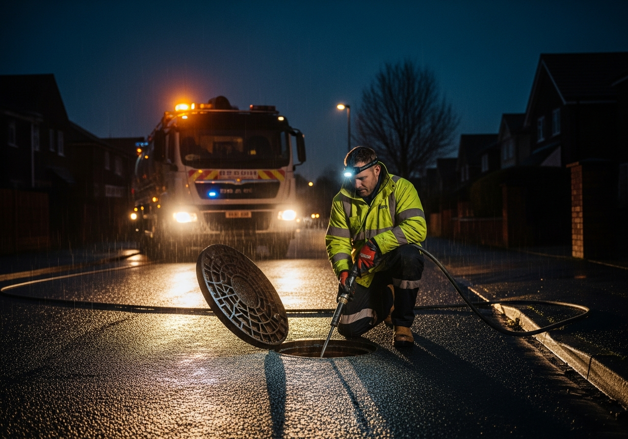 24/7 Emergency Drainage
